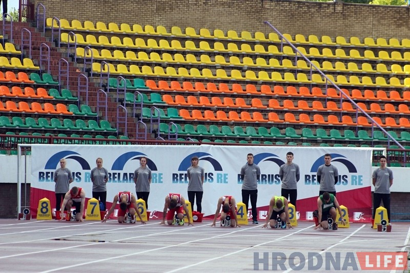 У Гродне стартаваў чэмпіянат Беларусі па лёгкай атлетыцы У Гродне стартаваў чэмпіянат Беларусі па лёгкай атлетыцы