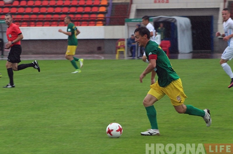 Дождж і барацьба... "Нёман" у Гродне мінімальна саступіў мінскаму "Дынама"