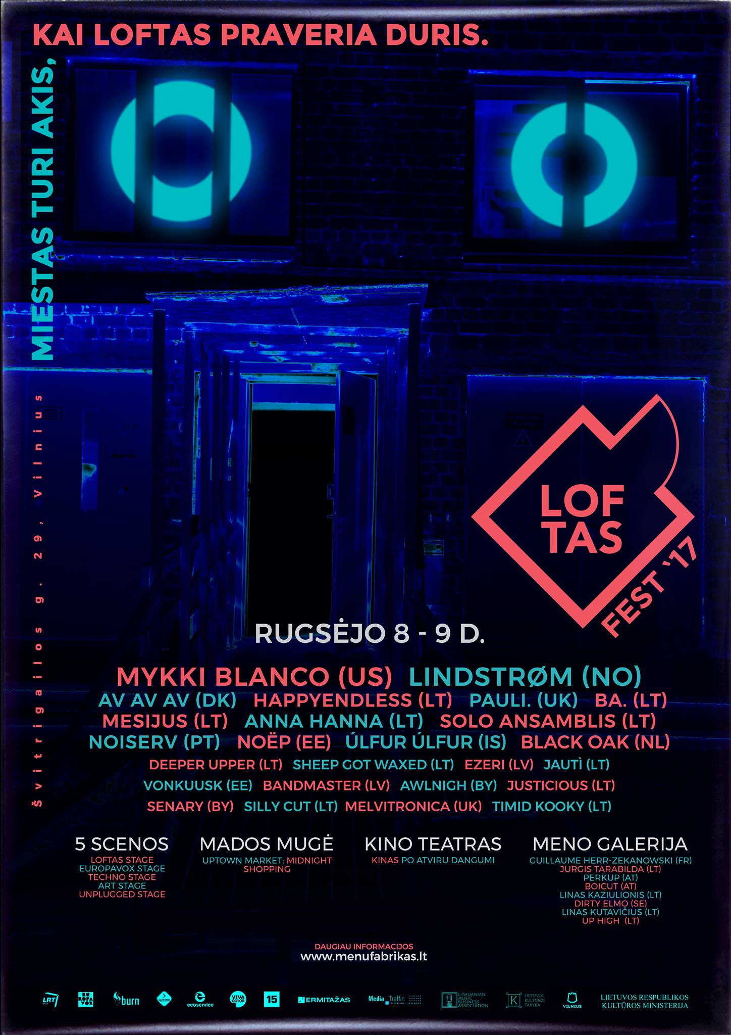 Не проста клуб і не проста фестываль. 5 прычын ехаць на Loftas Fest у Вільню