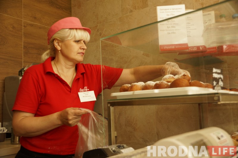 З пылу, з жару і недалёка ад дому. На Дзевятоўцы пачалі прадаваць гарачыя пончыкі