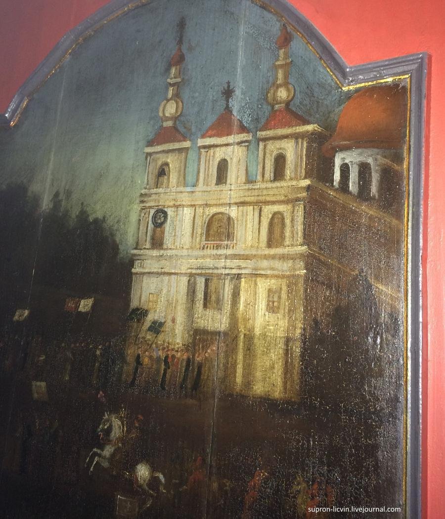 Пазіхацеў і хопіць. Купал Фарнага касцёла пачалі нанова фарбаваць
