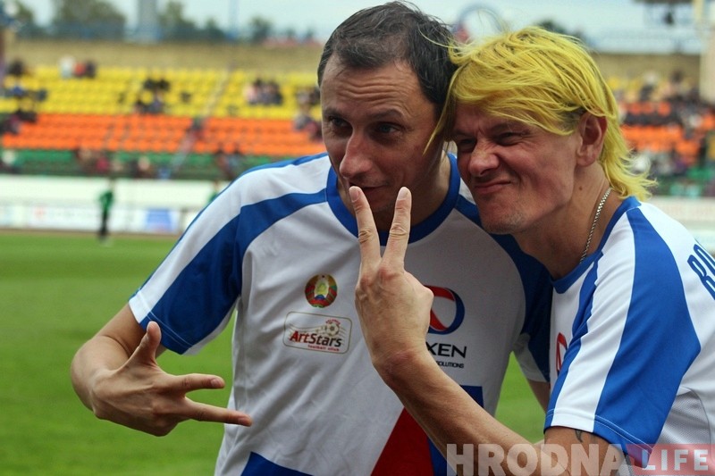 Зоркі эстрады ў Гродне згулялі ўнічыю з камандай Мечыслава Гоя Зоркі эстрады ў Гродне згулялі ўнічыю з камандай Мечыслава Гоя