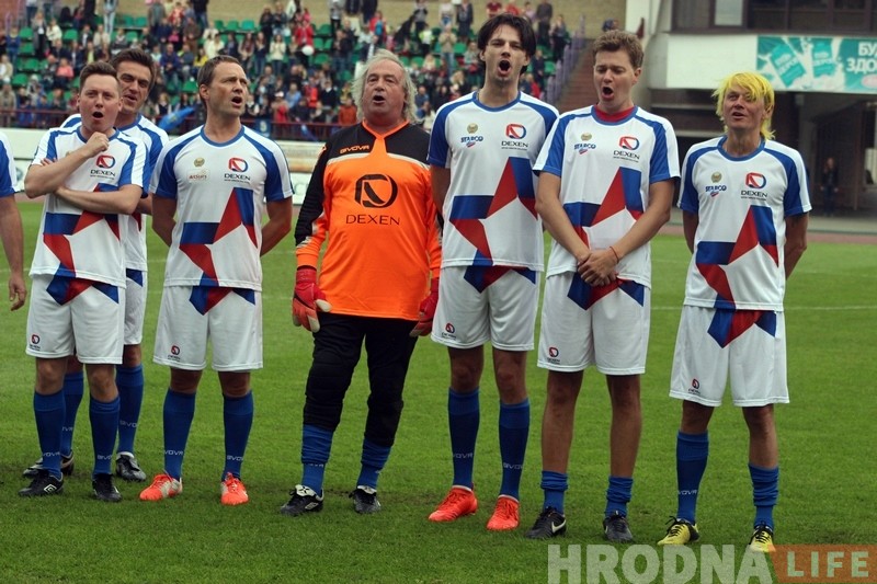 Зоркі эстрады ў Гродне згулялі ўнічыю з камандай Мечыслава Гоя Зоркі эстрады ў Гродне згулялі ўнічыю з камандай Мечыслава Гоя