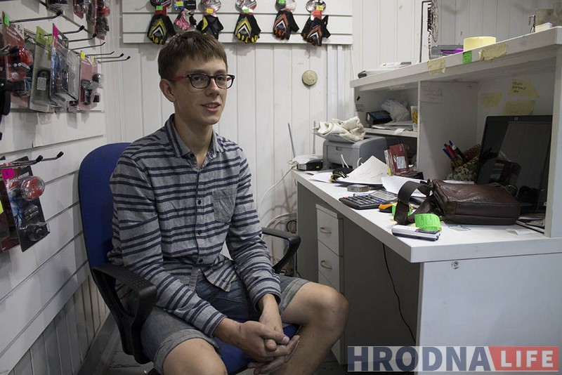 Тандем, пени-фартинг и уницикл. В гродненском веламагазине делают необычные велосипеды