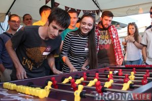 "Искусственный интеллект" супраць "Припущенных овощей". У Гродне вызначылі лепшых у настольным футболе