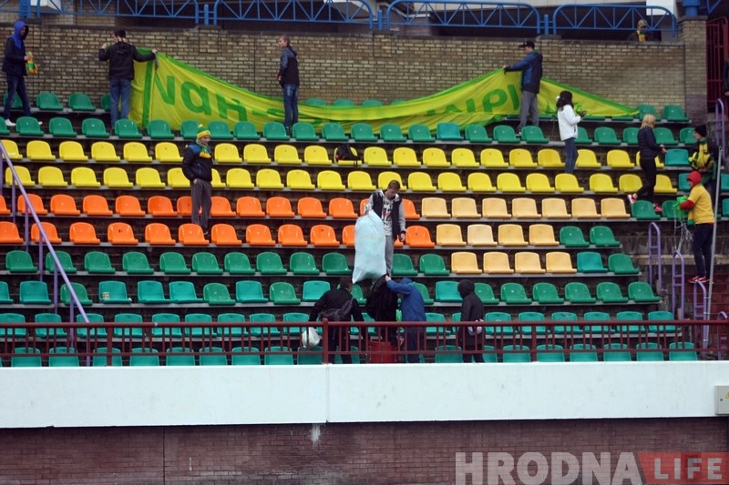 У Гродне фаната не пусцілі ў фан-сектар з-за маленькай мікрасхемы