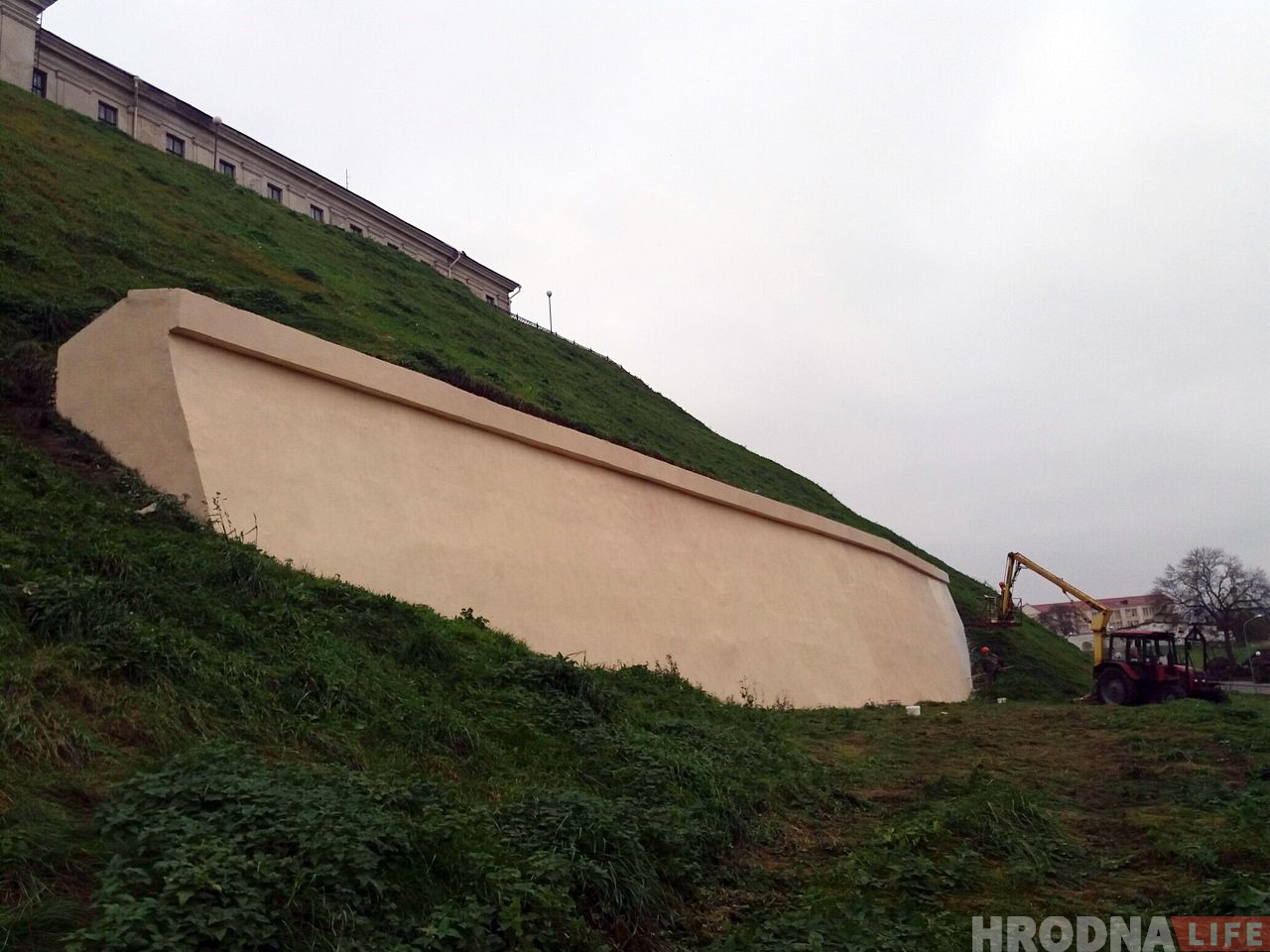 Выяву старога Гродна ля падножжа Новага замка могуць аднавіць ужо ў лістападзе Выяву старога Гродна ля падножжа Новага замка могуць аднавіць ужо ў лістападзе