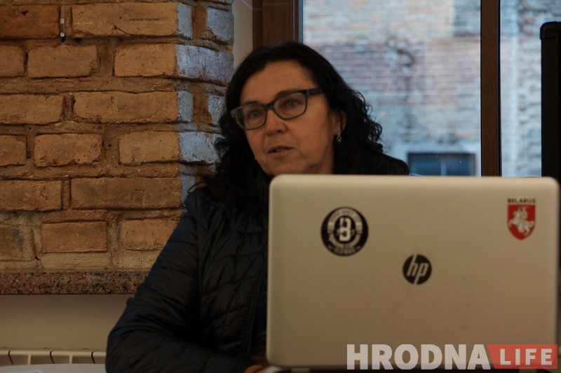 “Як правільна - ніхто не ведае”. Як выжыць у свеце медыя, абмеркавалі ў Гродне з Юліяй Слуцкай