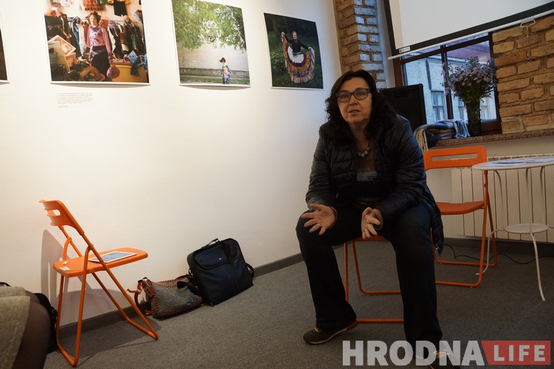 “Як правільна - ніхто не ведае”. Як выжыць у свеце медыя, абмеркавалі ў Гродне з Юліяй Слуцкай