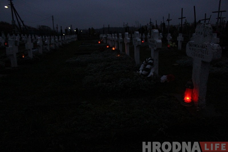 Старыя каталіцкія могілкі ў Гродне на Дзяды Старыя каталіцкія могілкі ў Гродне на Дзяды