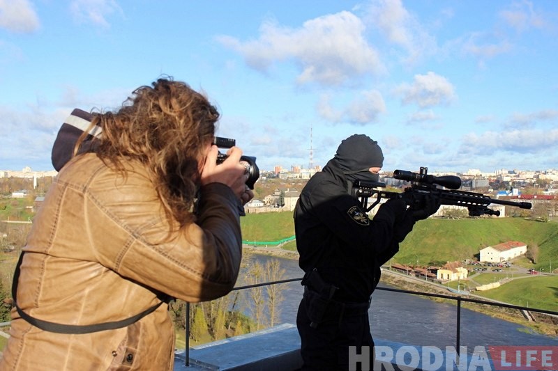 Сяргей Марозаў здымае для гродзенскай міліцыі "блокбастар"