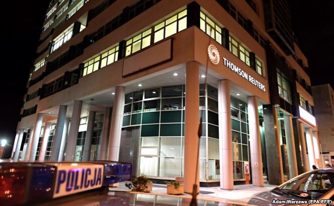 Гродзенец Сцяпан Свідзерскі распавёў, чаму страляў у офісе Reuters у Гдыні