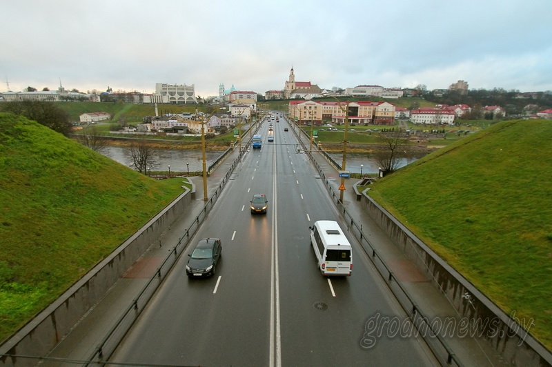 Гродна з вышыні аглядных пляцовак, папулярных у турыстаў