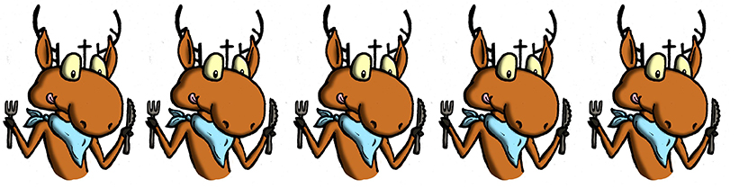 Дзе ў Гродне турысту смачна з'есці. Тэст установаў харчавання з ацэнкай у аленях Святога Губерта