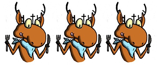 Дзе ў Гродне турысту смачна з'есці. Тэст установаў харчавання з ацэнкай у аленях Святога Губерта