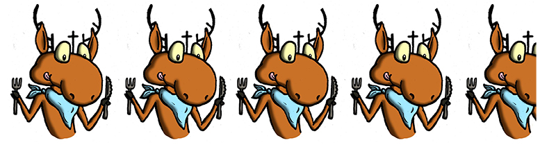 Дзе ў Гродне турысту смачна з'есці. Тэст установаў харчавання з ацэнкай у аленях Святога Губерта