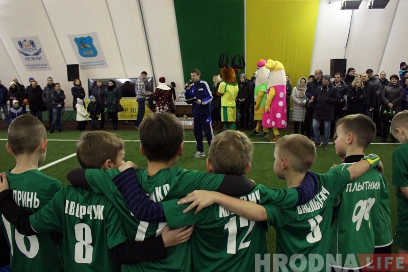 У навагоднім турніры па футболе "Baby cup" прыняло ўдзел больш за 120 дзяцей У навагоднім турніры па футболе "Baby cup" прыняло ўдзел больш за 120 дзяцей