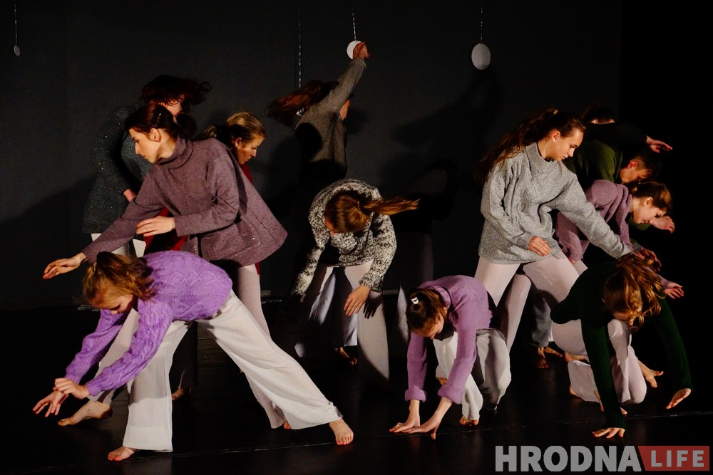 У пошуках снегу і прыгажосці. Танцоры з трох гродзенскіх студый прадставілі свой першы танц-спектакль
