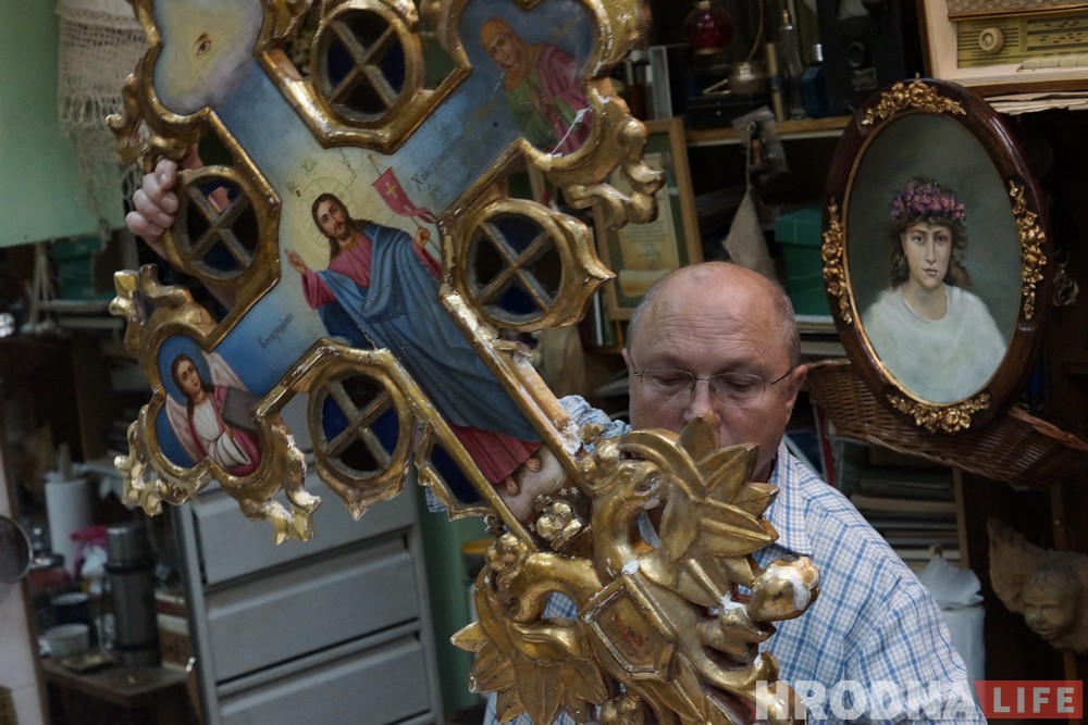 7 драбязак з майстэрні Уладзіміра Кіслага: што пра гродзенскага рэстаўратара расказалі рэчы