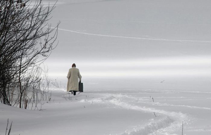Як змяняецца надвор'е і кліматычныя нормы ў Гродне. Бонус - снежныя рэтра-фатаграфіі