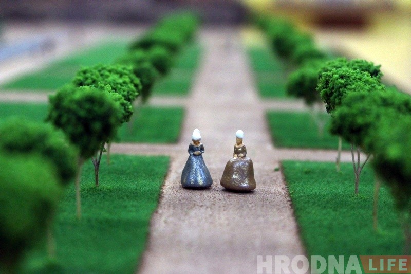 У Гродне адбудавалі каралеўскую рэзідэнцыю Аўгустова. У маштабе 1/100 У Гродне адбудавалі каралеўскую рэзідэнцыю Аўгустова. У маштабе 1/100