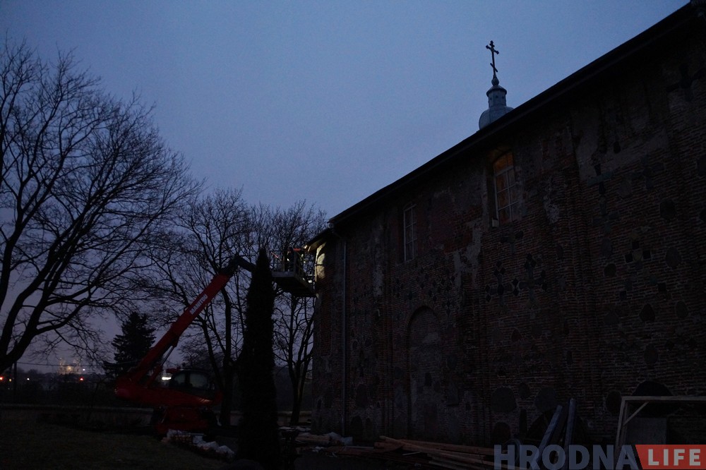 Каложа абновіцца да Раства, а рэканструкцыя працягнецца