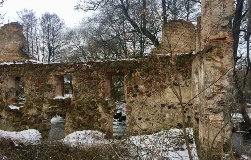 Млын у Ласосна на Ласасянцы ў 2017 годзе