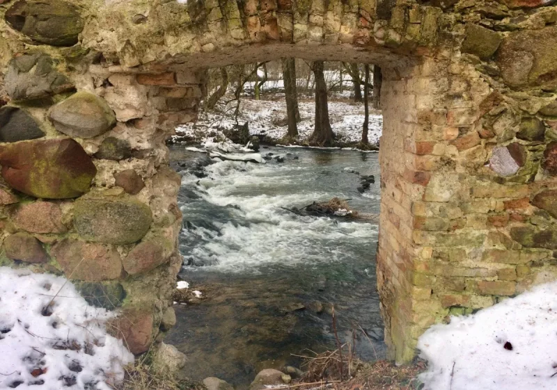 Млын у Ласосна на Ласасянцы ў 2017 годзе