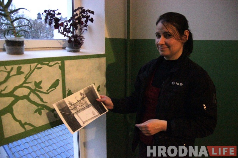 Глядзіце, як гродзенцы размалявалі звычайны пад'езд у хрушчоўцы. І на гэтым не спыняюцца!