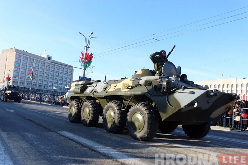 У Гродне з размахам адзначаюць 100-годдзе Узброеных сіл У Гродне з размахам адзначаюць 100-годдзе Узброеных сіл