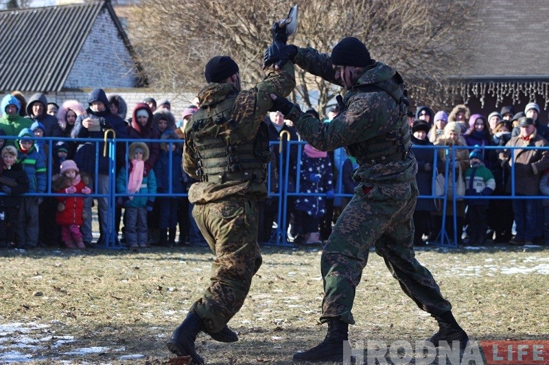 У Гродне з размахам адзначаюць 100-годдзе Узброеных сіл У Гродне з размахам адзначаюць 100-годдзе Узброеных сіл