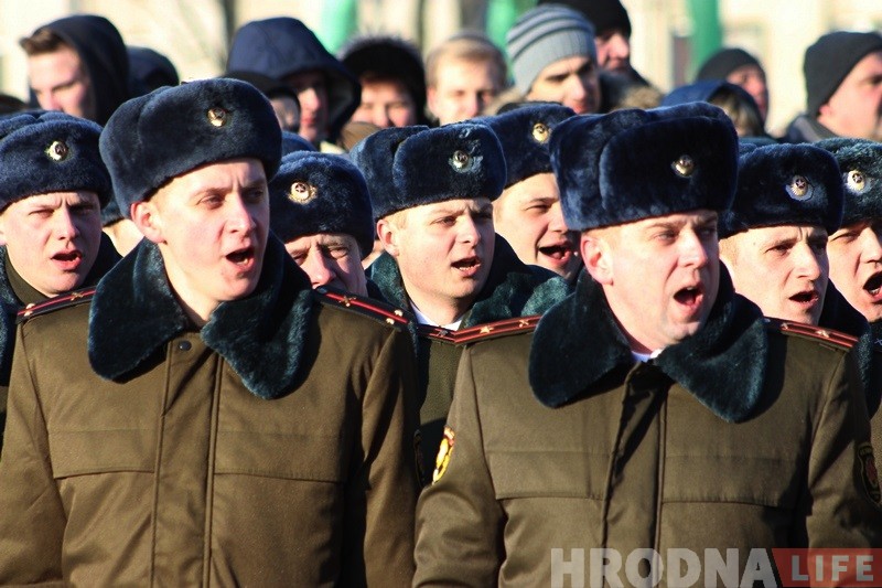 У Гродне з размахам адзначаюць 100-годдзе Узброеных сіл У Гродне з размахам адзначаюць 100-годдзе Узброеных сіл