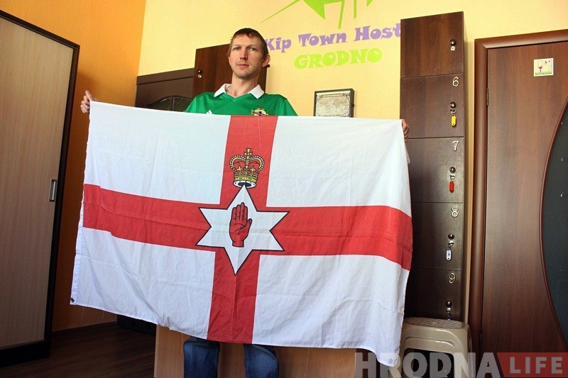 "Мая мэта - наведаць усе краіны свету". Прафесійны падарожнік з Паўночнай Ірландыі наведаў Гродна