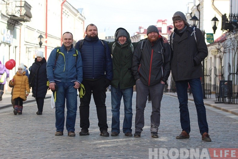 "Мая мэта - наведаць усе краіны свету". Прафесійны падарожнік з Паўночнай Ірландыі наведаў Гродна