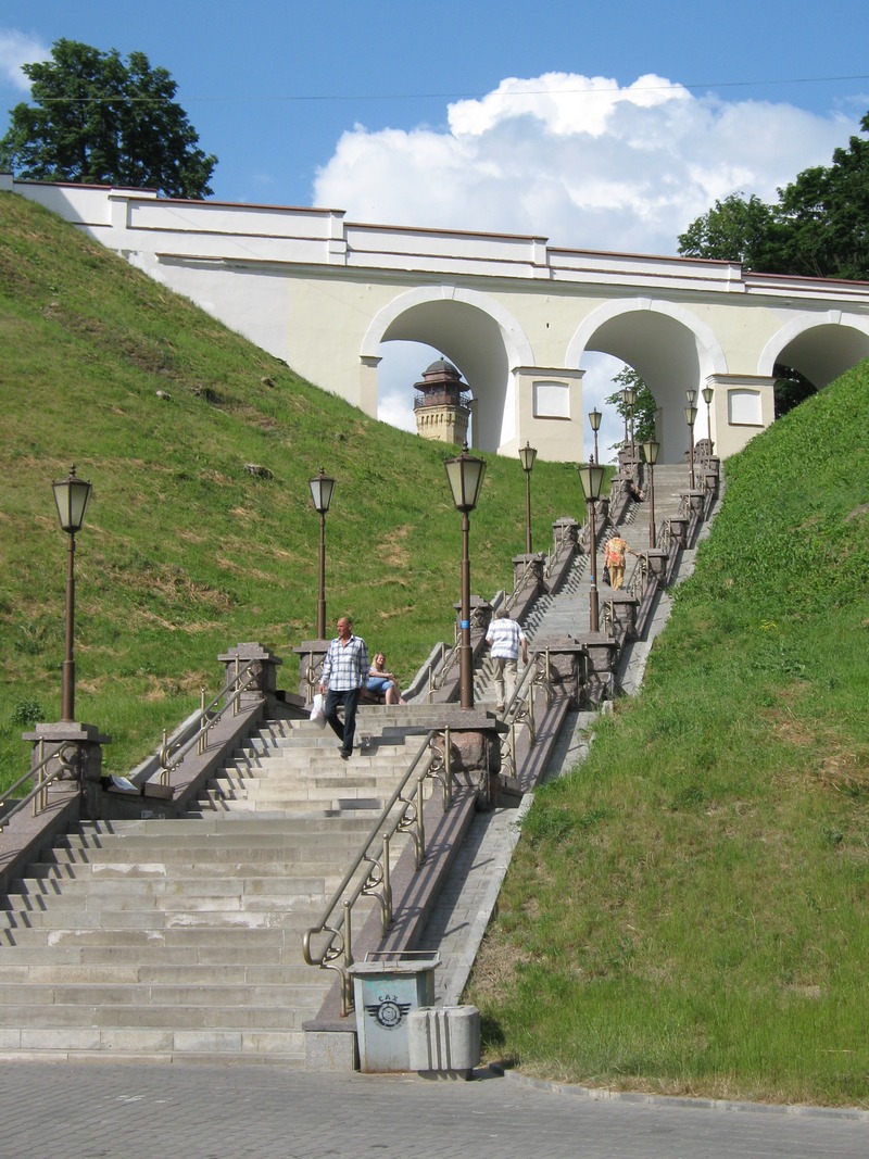 Гродзенская лесвіца закаханых: адкуль узялася і як выглядала раней