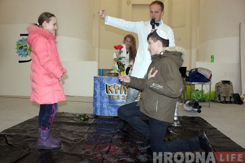 Гродзенскія яўрэі ў сінагозе адзначылі Пурым Гродзенскія яўрэі ў сінагозе адзначылі Пурым