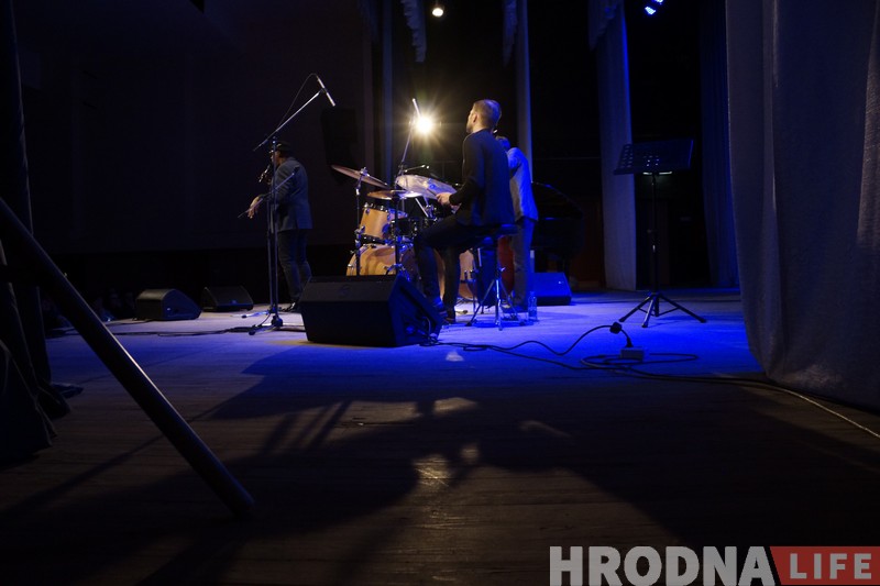 Гродна спяваў джаз разам з Аланам Харысам Гродна спяваў джаз разам з Аланам Харысам