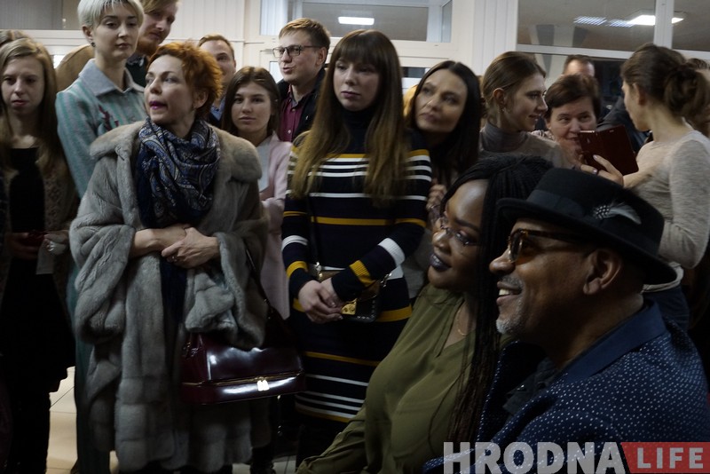 Гродна спяваў джаз разам з Аланам Харысам Гродна спяваў джаз разам з Аланам Харысам