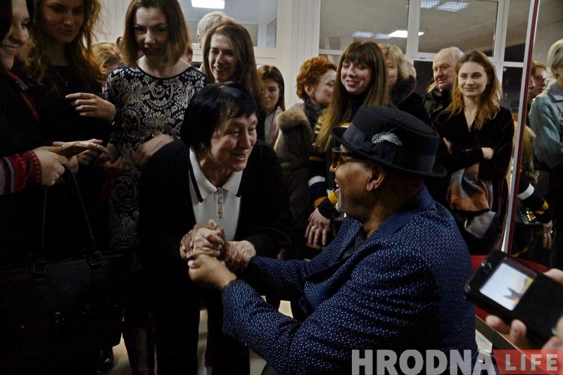 Гродна спяваў джаз разам з Аланам Харысам Гродна спяваў джаз разам з Аланам Харысам