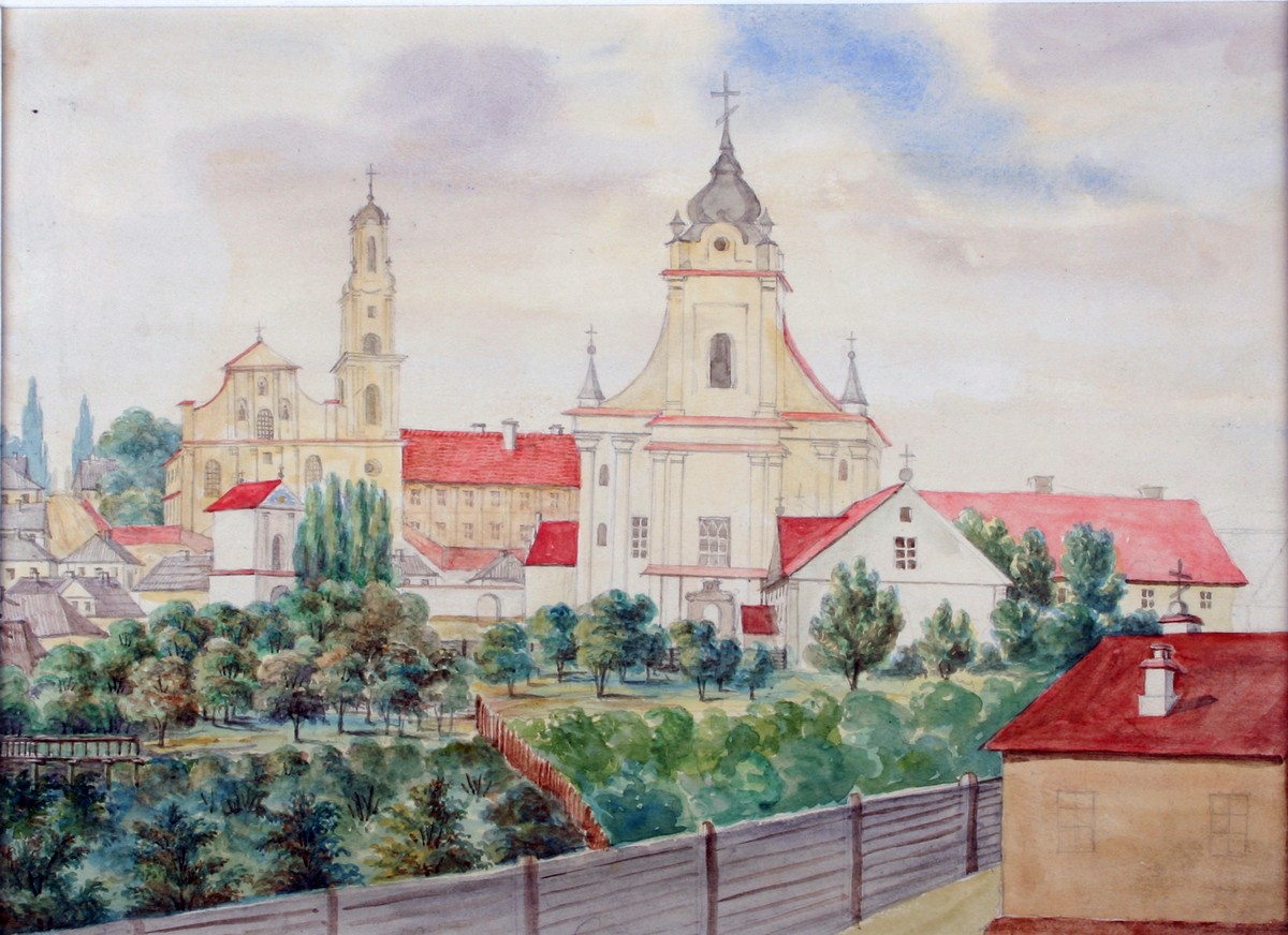 Як выглядаў кляштар на месцы драмтэатра ў Гродне - шмат старых фота