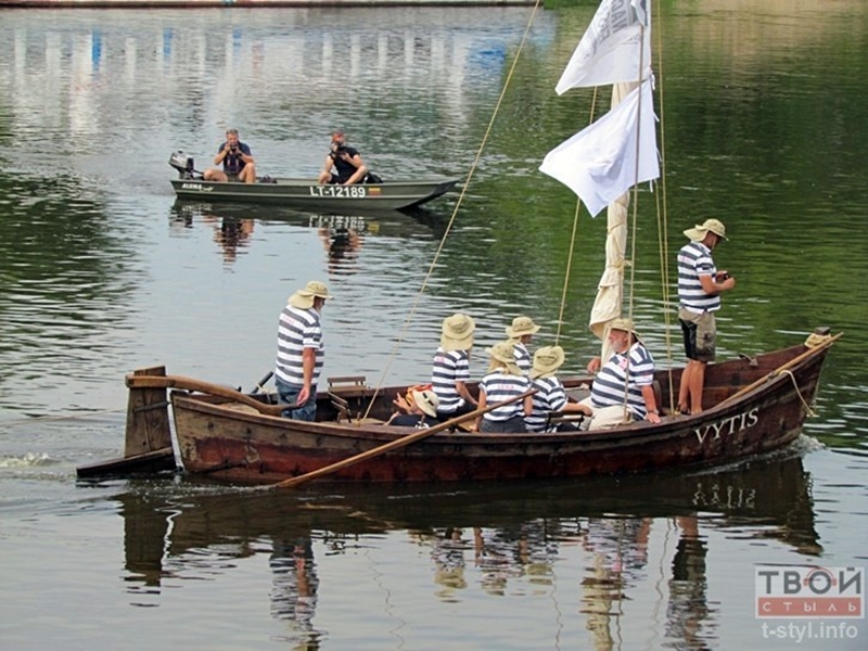 Литовские велотуристы приехали в Гродно по следам "Национальной экспедиции по Неману"