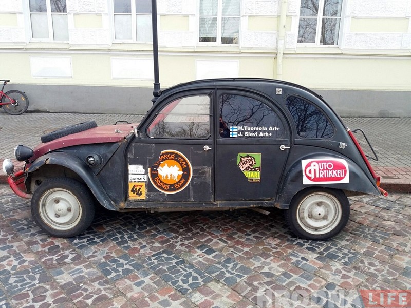 "Я не думал, что маршрут меня чем-то впечатлит". Как финский путешественник на своей машине через Гродно добирается домой