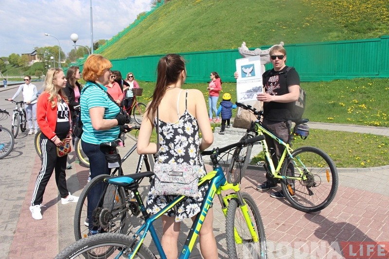 У Гродне прайшла першая велаэкскурсія У Гродне прайшла першая велаэкскурсія