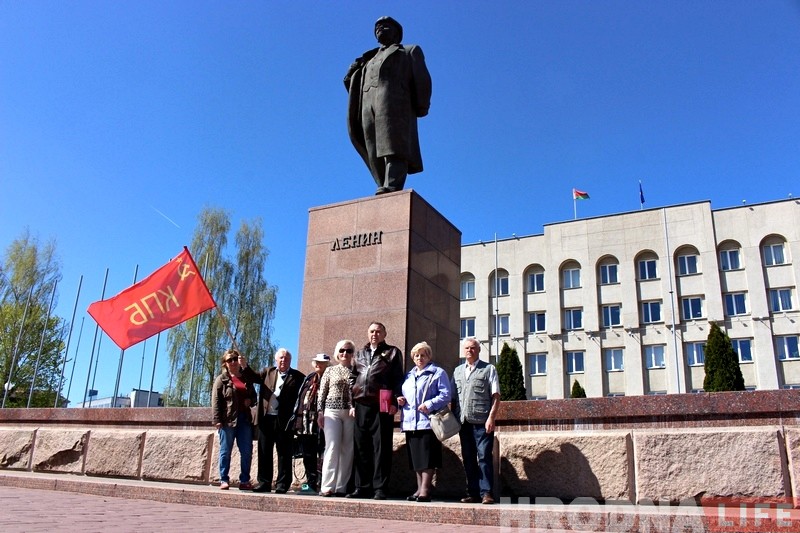 "Відаць, што ў людзей настальгія па СССР". Польскі турыст пра Дзень нараджэння Леніна ў Гродне