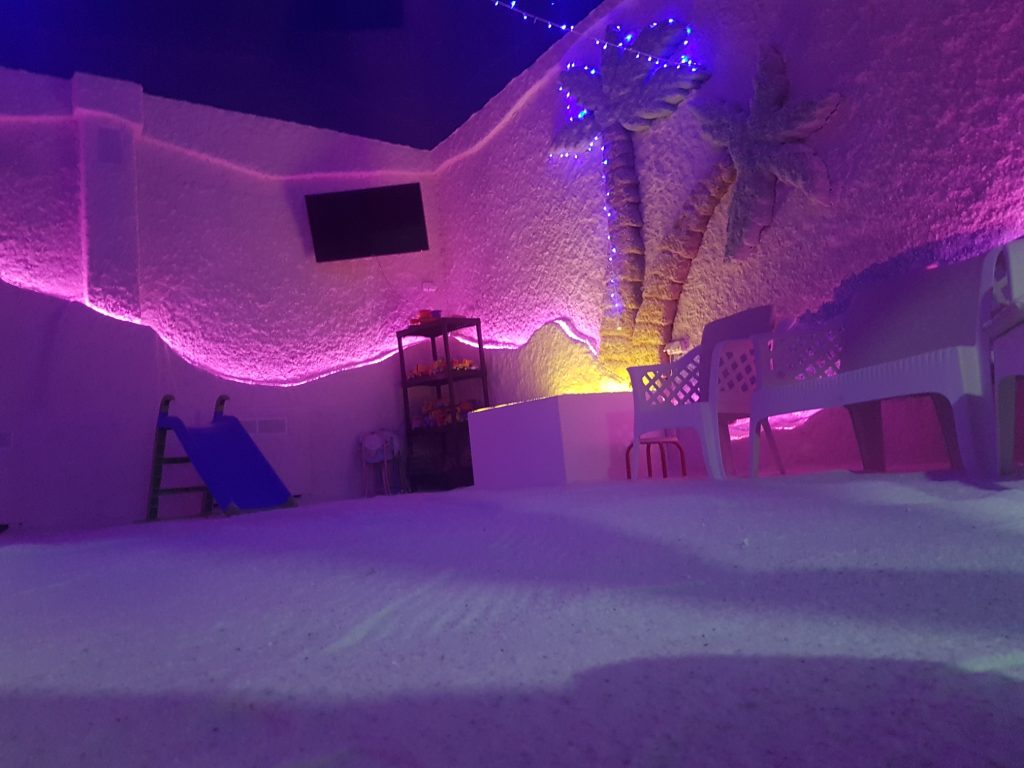 Саляная пячора "Брыз": дыхайце здароўем