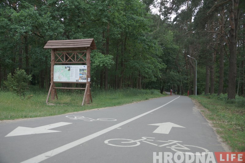 Веласцежка раздору. Пешаходы і раварысты не могуць падзяліць дарожкі ў Пышках