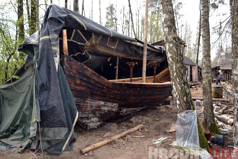 У першай гродзенскай ладдзі праблемы з рэгістрацыяй. А ў планах была Балтыка