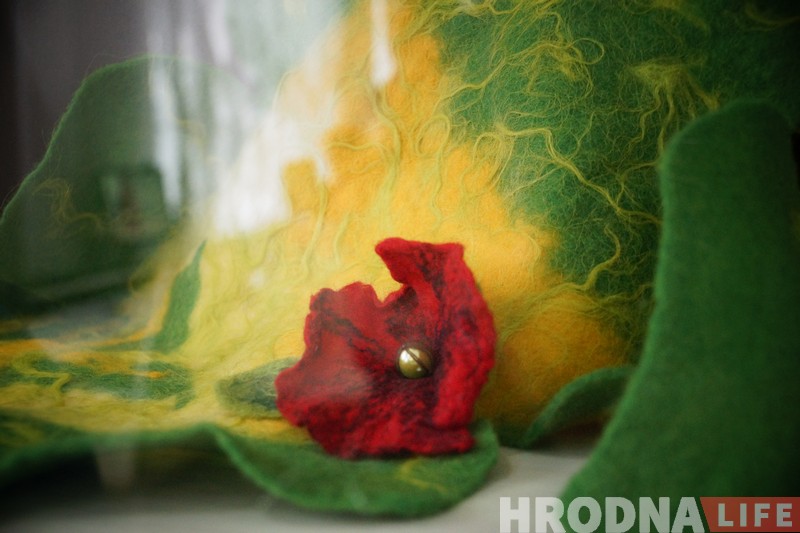 «Нават моль шануе мастацтва». Дызайнерка Алена Вітко паказала гродзенцам магію з воўны «Нават моль шануе мастацтва». Дызайнерка Алена Вітко паказала гродзенцам магію з воўны