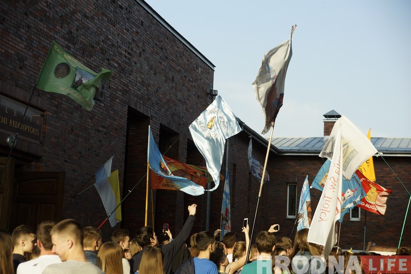 Маладыя каталікі з усёй Беларусі сустрэліся ў Гродне