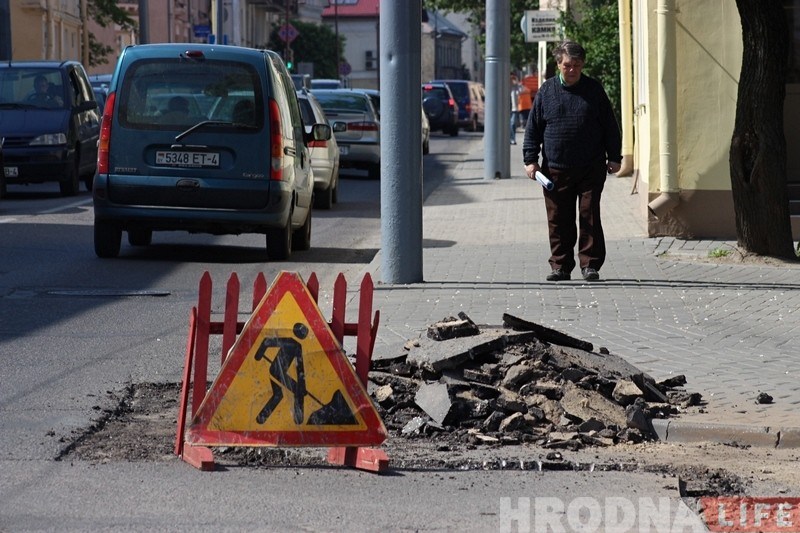Раварыстам ездзіць стане прасцей: у Гродне актыўна паніжаюць бардзюры